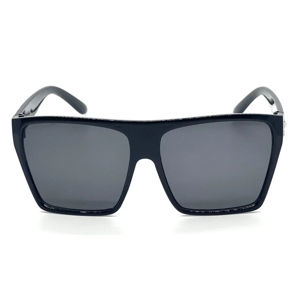 Large Square Black Sunglasses Women XL Betty Stylish UV Protection Modern Shape